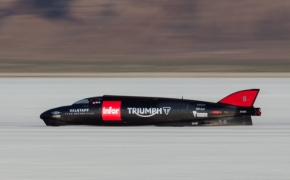 Triumph Breaks Their Own Speed Record On Bonneville