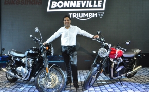 Triumph Unveils Next Generation Bonneville Motorcycles At Auto Expo 2016