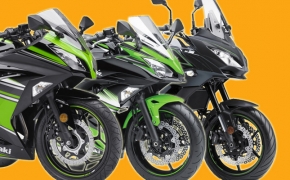 Kawasaki Updates Line up With 2017 Ninja 300, Ninja 650 and Versys 650