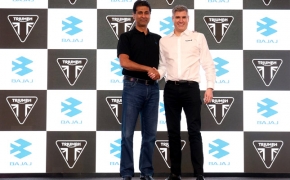 Triumph, Bajaj Global Partnership Begins