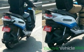 Suzuki Burgman Electric Scooter Spied