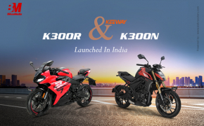 Keeway K300 N and K300 R launched in India