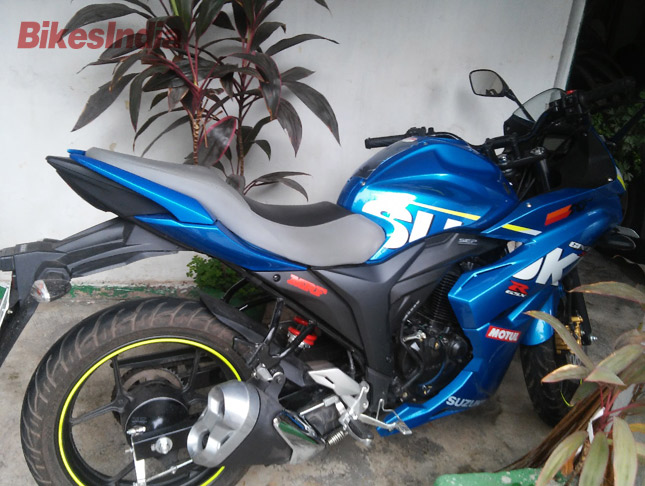 gixxer silencer cover