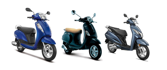 Suzuki Access 125 Vs Honda Activa 125 Comparison Chart