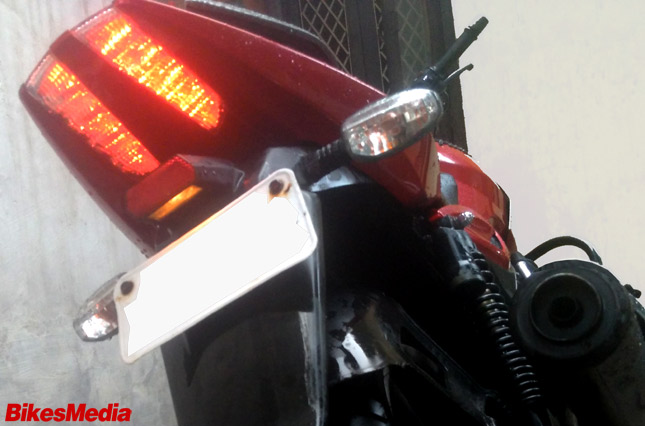 pulsar 150 brake light