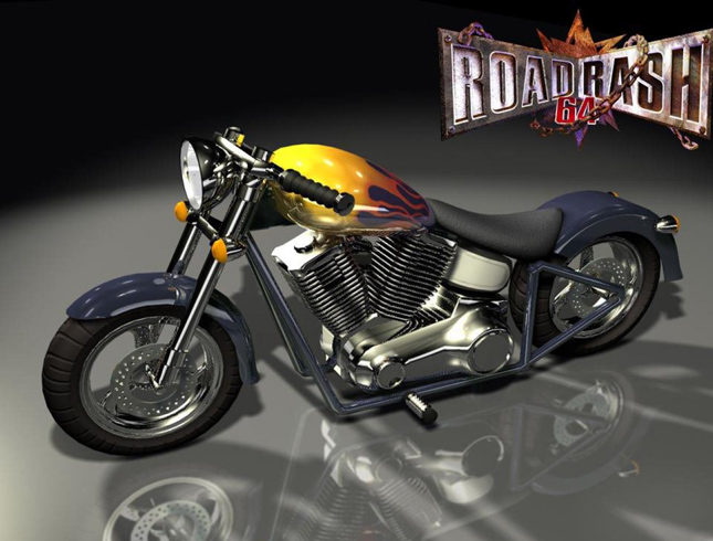 Road Rash game screenshot